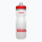 Borraccia CamelBak Podium Chill 620ml rosso fuoco/bianco per bicicletta