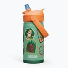 CamelBak Thrive Flip Straw Kids Bottiglia termica isolata SST 350ml con distintivi da campo