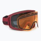 DRAGON D1 OTG occhiali da sci cordovan/lumalens midnight+lumalens amber