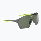 Occhiali da sole Nike Charged Shield matte smoke grey/green