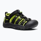 Sandali per bambini KEEN Newport H2 black/lime green
