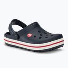 Crocs Crocband Clog Ciabatte per bambini navy/rosso