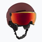 Casco da sci Atomic Savor Visor Stereo maroon/red stereo