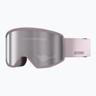 Maschera da sci Atomic Four HD gull gray/silver hd