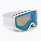 Maschera da sci Atomic Savor M Stereo white/blue stereo