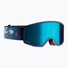 Maschera da sci per bambini Atomic Four Jr Flash graphic/ocean/blue flash