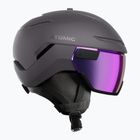Casco da sci Atomic Savor GT Visor Stereo iron ore/purple stereo