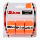 Wilson Pro Comfort Overgrip Burn fasce per racchette da tennis 3 pezzi arancione WRZ470820+