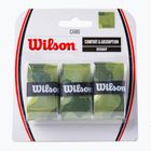 Wilson Camo Overgrip racchette da tennis 3 pezzi verde WRZ470850+