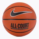 Nike tutti i giorni All Court 8P sgonfio ambra / nero / argento metallico basket dimensioni 7