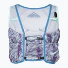 Nike Trail Vest 2.0 Gilet da corsa stampato grigio lupo/canyon purple/menta/blu