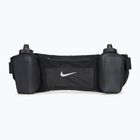 Nike Flex Stride Dbl Bottle Belt 710 ml nero/argento cintura da corsa