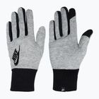 Guanti da corsa Nike Club Fleece donna grigio erica/nero/nero