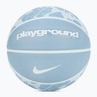 Nike Everyday Playground 8P Graphic sgonfio basket celestino blu / bianco dimensioni 5