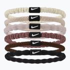 Nike Flex Hair Tie elastici 6 pezzi sail/lt orewood brn/white