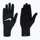 Guanti da corsa Nike Pacer Lightweight RG da donna nero/nero/argento