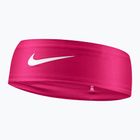 Fascia Nike Dri-Fit Fury Classic rosa acceso/bianco/bianco