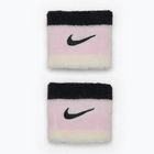 Polsini Nike Swoosh schiuma rosa/latte di cocco/nero