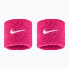 Fasce da polso Nike Swoosh Classic Wristbands 2 pz. vivid pink/white