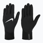 Guanti da corsa Nike Therma-Fit Pacer Sphere Midweight RG da uomo, nero/nero/argento