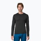 Uomo Patagonia Cap Thermal Weight Crew manica lunga nero