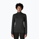 Felpa donna Patagonia Cap Thermal Weight Zip Neck nero