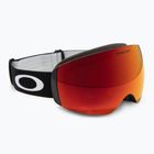 Oakley Flight Deck M nero opaco/prizm snow torch iridium occhiali da sci