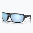 Occhiali da sole Oakley Split Shot nero opaco/prizm deep water polarizzati