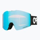 Oakley Fall Line L factory pilot nero/prizm snow sapphire iridium occhiali da sci