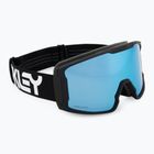 Oakley Line Miner M factory pilot nero/prizm snow sapphire iridium occhiali da sci