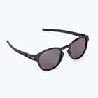 Occhiali da sole Oakley Latch nero opaco/grigio prismatico