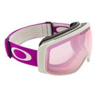 Oakley Flight Tracker M opaco ultra purple/prizm snow hi pink irridium occhiali da sci
