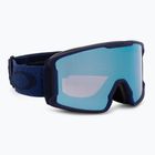 Oakley Line Miner M navy aura/prizm snow sapphire iridium occhiali da sci