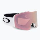 Occhiali da sci Oakley Fall Line M bianco opaco/prizm oro rosa