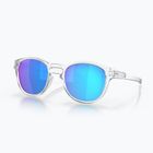 Occhiali da sole polarizzati Oakley Latch matte clear/prizm sapphire