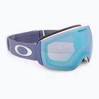 Occhiali da sci Oakley Flight Deck M lilla opaco/prizm zaffiro iridium