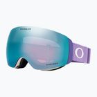 Occhiali da sci Oakley Flight Deck M lilla opaco/prizm zaffiro iridium
