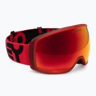Oakley Flight Tracker L opaco b1b redline/prizm torch iridium occhiali da sci