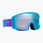 Oakley Line Miner M b1b viola/prizm zaffiro iridium occhiali da sci