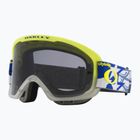 Oakley O Frame 2.0 Pro Occhiali da ciclismo MTB tld blue wings/grigio scuro