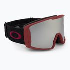 Oakley Line Miner L colby stevenson sign/prizm snow black iridium occhiali da sci