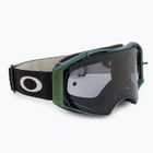 Oakley Airbrake Occhiali da ciclismo MTB nero verde colourshift/grigio chiaro
