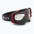 Oakley Airbrake Occhiali da ciclismo MTB Troy Lee Designs rwb stars/clear