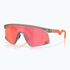 Occhiali da sole Oakley Bxtr matte grey ink/prizm trail torch