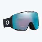 Oakley Line Miner Pro L nero opaco/prizm zaffiro/prizm ghiacciato occhiali da sci