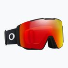 Oakley Line Miner Pro L nero opaco/prizm torch/prizm iced occhiali da sci