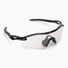 Occhiali da sole Oakley Radar Plate nero lucido/chiaro/nero irid fotocromatico