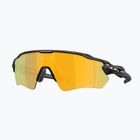Occhiali da sole polarizzati Oakley Radar EV S Path nero opaco/prizm nero