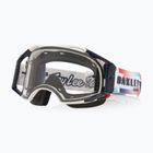 Occhiali da ciclismo Oakley Airbrake MTB Troy Lee Designs ice white/clear
