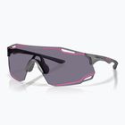 Occhiali da sole Oakley Cybr Dyno matte grey smoke/prizm grey with pink ink